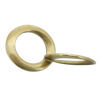 Picture of Metal 12" Circle Links Sculpture - Gold