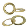 Picture of Metal 12" Circle Links Sculpture - Gold