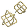 Picture of Metal 7" Square Orbs Sculpture - Gold