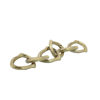 Picture of Metal 18" Chain Links Sculpture - Gold