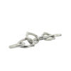 Picture of Metal 18" Chain Links Sculpture - Silver