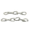 Picture of Metal 15" Chain Links Sculpture - Silver