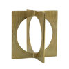 Picture of Metal 8" Linked Squares Sculpture - Gold