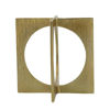 Picture of Metal 8" Linked Squares Sculpture - Gold
