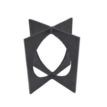 Picture of Metal 8" Linked Squares Sculpture - Black
