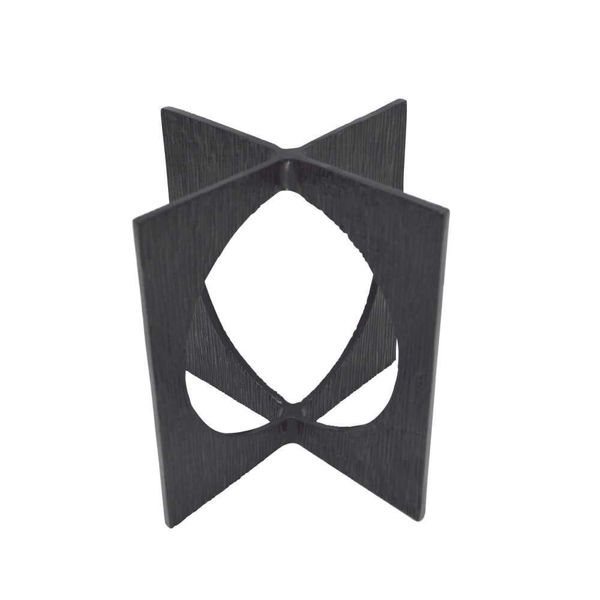 Picture of Metal 8" Linked Squares Sculpture - Black