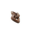 Picture of Wooden 19" Chains Sculpture - Brown