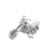 Picture of Metal 10" Motorcycle Sculpture - Silver