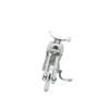 Picture of Metal 10" Motorcycle Sculpture - Silver