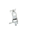 Picture of Metal 10" Motorcycle Sculpture - Silver