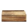 Picture of Wood 9" x 3" Dominoes Sculpture - Brown