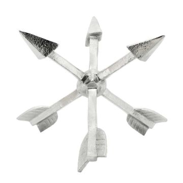 Picture of Metal 11" Table Sculpture - Silver