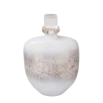 Picture of Glass Bottle 12" with Acrylic Lid - Silver