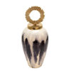 Picture of Vase 24" with Lid - White