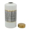 Picture of Jar 13" with Lid - Gold