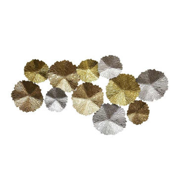 Picture of Metal 48.5" Wall Art Lily Pads - Multipack