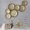 Picture of Metal 40" Multi Circle Wall Art - Gold