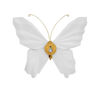 Picture of Resin 8" Origami Butterfly Wall Art - White