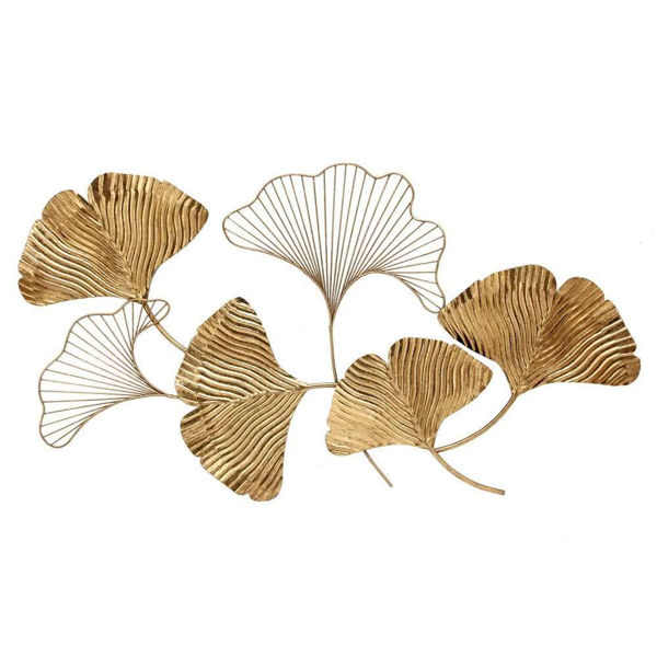 Picture of Metal 42" Petal Wall Art - Gold