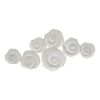 Picture of Metal 44" Rose Wall Art - White