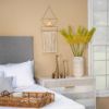 Picture of Wood and Metal 32" Boho Wall Art - Brown