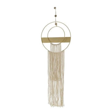 Picture of Metal 41" Dreamcatcher with Tassels - Natural