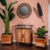 Picture of Metal 36" Feather Wall Art - Black