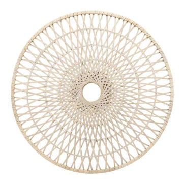 Picture of Wicker 36" Round Wall Accent - Natural
