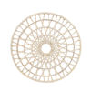 Picture of Wicker 24" Round Wall Art - Natural