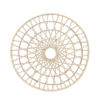 Picture of Wicker 24" Round Wall Art - Natural