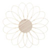 Picture of Wicker 32" Flower Wall Accent - Natural