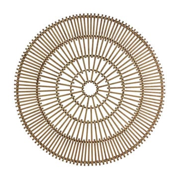 Picture of Wicker 36" Round Wall ACcent - Natural