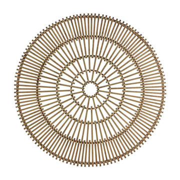 Picture of Wicker 36" Round Wall ACcent - Natural