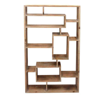 Picture of Wooden Wall Shelf - Brown