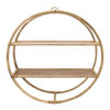 Picture of Rattan 29" Round Wall Shelf - Natural