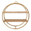 Picture of Rattan 29" Round Wall Shelf - Natural