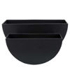 Picture of Metal 12" and 16" Wall Planters - Set of 2 - Black