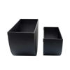 Picture of Metal 12" and 16" Wall Planters - Set of 2 - Black