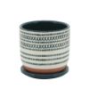Picture of Ceramic 5" Planter with Saucer - Green