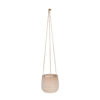 Picture of Ceramic 6" Dimpled Hanging Planter - Beige