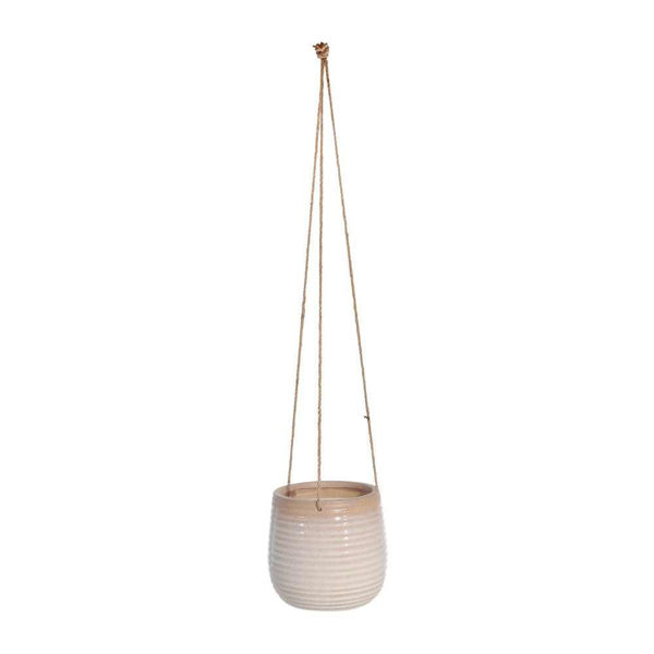 Picture of Ceramic 6" Hanging Planter - Beige