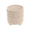 Picture of Ceramic 8" and 10" Abstract Footed Planter - Set o