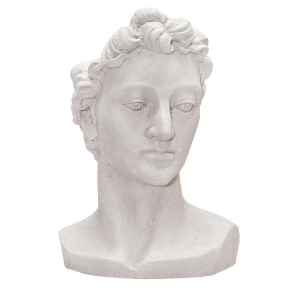 Picture of Greek Statue 21" Planter - Ivory