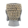 Picture of Budda Head 9" Planter - Gray