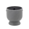 Picture of Face with Glasses 6" Planter - Gray