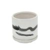 Picture of Painted Planters with Saucer 5" and 6" - Set of 2