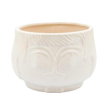 Picture of Grandpa 7" Planter - White