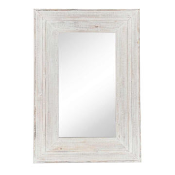 Picture of Wall Mirror 24 x 36" Wood Frame - Antique White