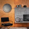 Picture of Wall Mirror 32" Metal Frame - Black