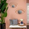 Picture of Eye 23" Metal Wall Decor with Mirror - Gold